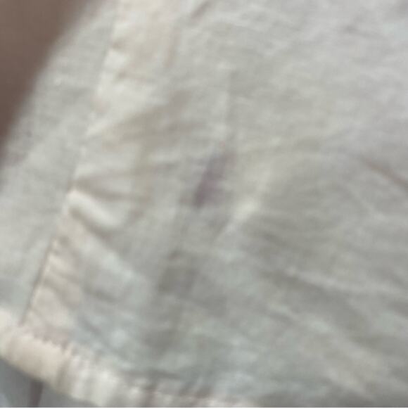 Kemp & Company Pale Pink Skirt Size 14 Quarter Circle Sequin Embellished Cotton - Picture 10 of 11